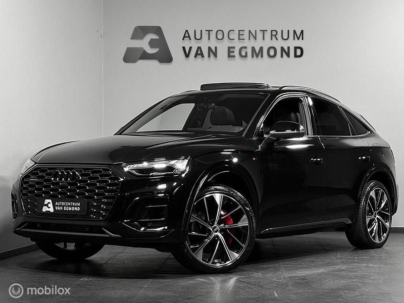 Zwart Gebruikt 2021 Audi Q5 Sportback S-Line SUV | € 56.999 (Duur) - Afbeelding 1/4