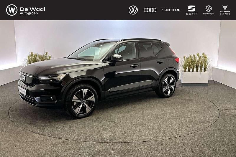 019 black stone solid Gebruikt 2020 Volvo XC40 R-Design SUV | € 27.795 (Goede deal) - Afbeelding 1/4