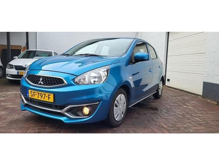 Occasion Mitsubishi Space Star 71 PK (52 kW) 2018 Blauw Hatchback