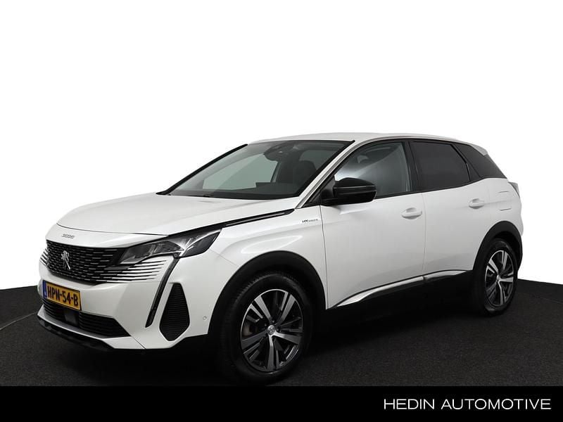 Wit Gebruikt 2022 Peugeot 3008 Allure SUV | € 25.445 (Goede deal) - Afbeelding 1/4