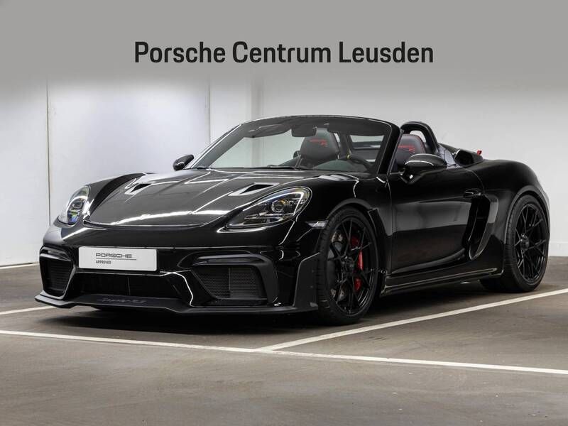 Zwart Nieuw 2024 Porsche 718 Spyder | € 276.900 - Afbeelding 1/4