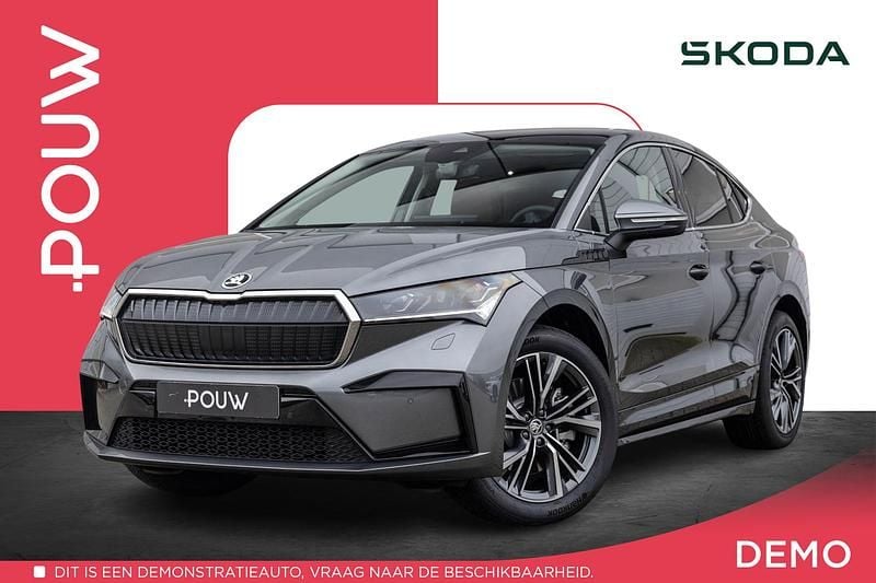 Grijs Gebruikt 2024 Skoda Enyaq iV Business Line SUV | € 47.900 (Eerlijke prijs) - Afbeelding 1/4