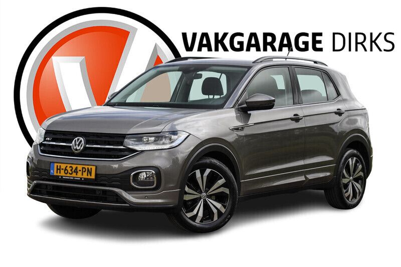 Grijs Gebruikt 2020 VW T-Cross R-line SUV | € 16.929 (Iets duurder) - Afbeelding 1/3