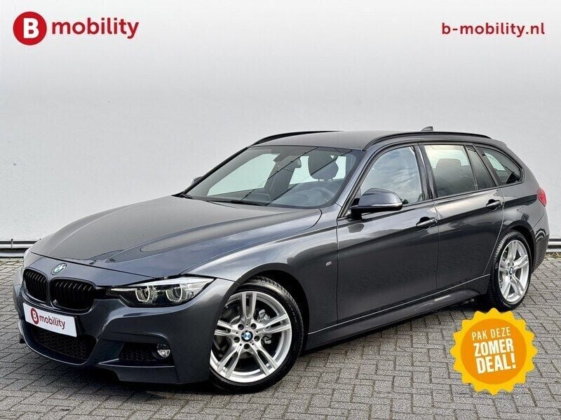 Grijs Gebruikt 2019 BMW 318 Executive Stationwagen | € 23.695 (Eerlijke prijs) - Afbeelding 1/3