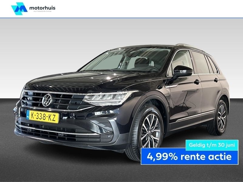 Zwart Gebruikt 2021 VW Tiguan Business SUV | € 25.875 (Goede deal) - Afbeelding 1/4