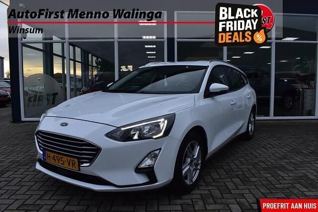 Wit Gebruikt 2020 Ford Focus Business Edition Stationwagen | € 9.745 (Goede deal) - Afbeelding 1/4
