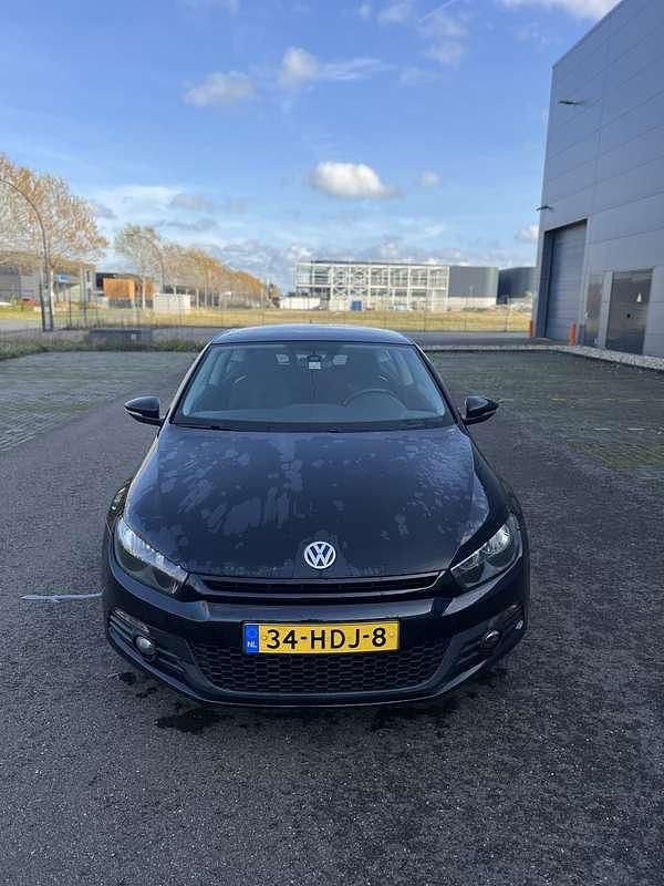 Zwart Gebruikt 2008 VW Scirocco Highline Coupé | € 3.850 (Eerlijke prijs) - Afbeelding 1/4