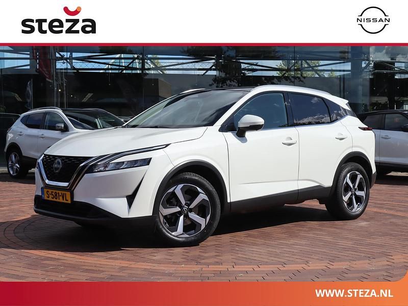 Wit Gebruikt 2023 Nissan Qashqai N-Connecta SUV | € 25.445 (Eerlijke prijs) - Afbeelding 1/4