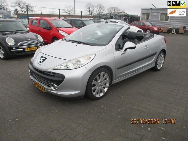 Grijs Gebruikt 2007 Peugeot 207 CC Sport Cabriolet | € 3.499 (Eerlijke prijs) - Afbeelding 1/4