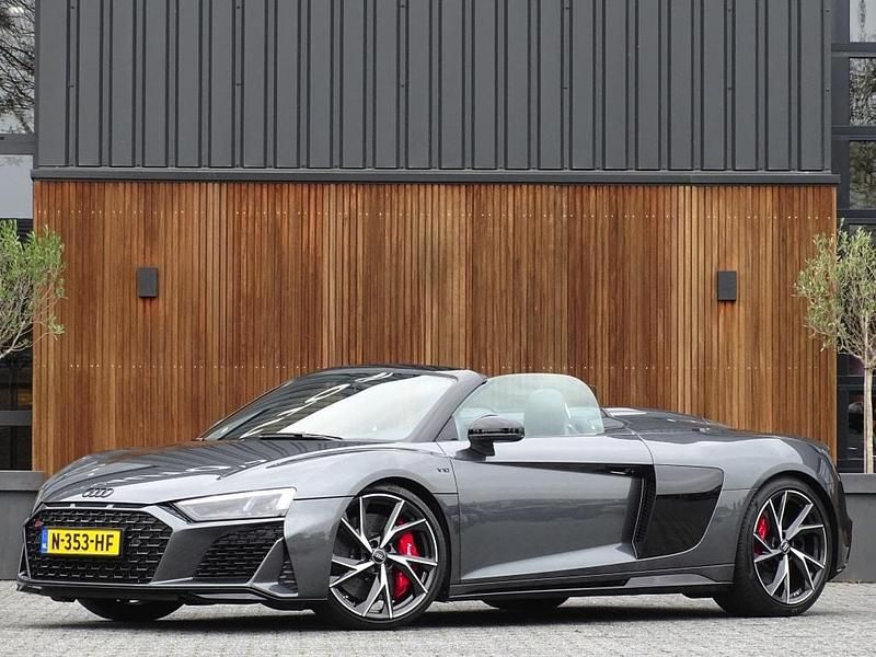 Grijs Gebruikt 2019 Audi R8 Spyder Performance Cabriolet | € 159.995 - Afbeelding 1/4