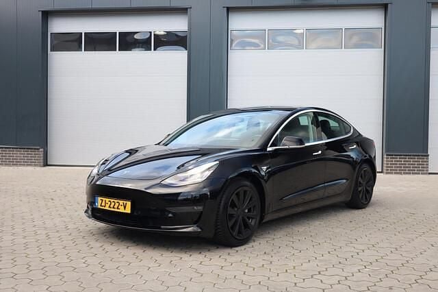 Zwart Gebruikt 2019 Tesla Model 3 Long Range AWD Sedan | € 19.490 (Eerlijke prijs) - Afbeelding 1/4