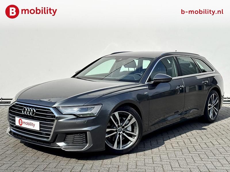 Grijs Gebruikt 2020 Audi A6 S-Line Stationwagen | € 33.695 (Eerlijke prijs) - Afbeelding 1/4