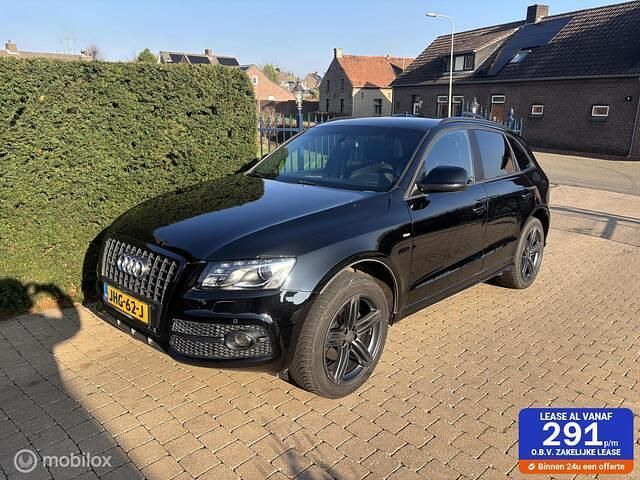 Zwart Gebruikt 2012 Audi Q5 S-Line SUV | € 17.999 (Eerlijke prijs) - Afbeelding 1/4