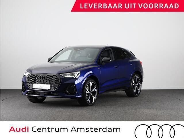 Blauw, metallic lak Nieuw 2025 Audi Q3 Sportback Competition SUV | € 62.900 (Iets duurder) - Afbeelding 1/4