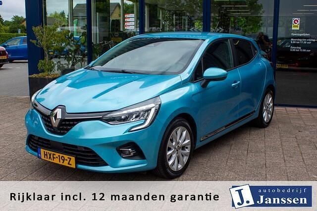Blauw, metallic lak Gebruikt 2019 Renault Clio IV Intens Hatchback | € 11.940 (Eerlijke prijs) - Afbeelding 1/3