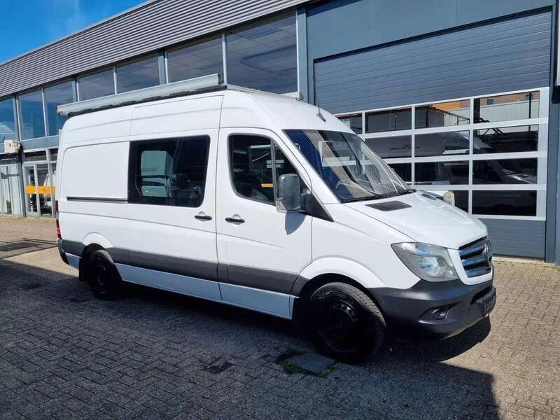 Wit Gebruikt 2018 Mercedes Sprinter Van | € 17.950 (Duur) - Afbeelding 1/4
