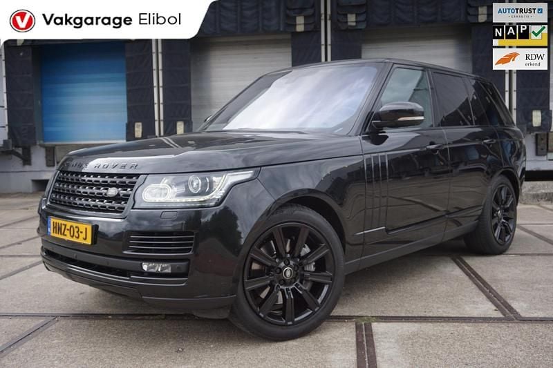 Zwart Gebruikt 2016 Land Rover Range Rover Autobiography SUV | € 39.995 (Super prijs) - Afbeelding 1/4