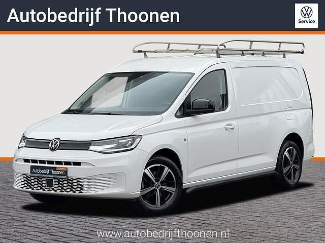 Wit Gebruikt 2022 VW Caddy Maxi Exclusive MPV | € 24.900 (Iets duurder) - Afbeelding 1/4