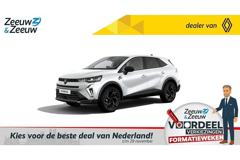 Blanc nacré Nieuw 2025 Renault Symbioz Esprit Alpine SUV | € 39.490 (Eerlijke prijs) - Afbeelding 1/4