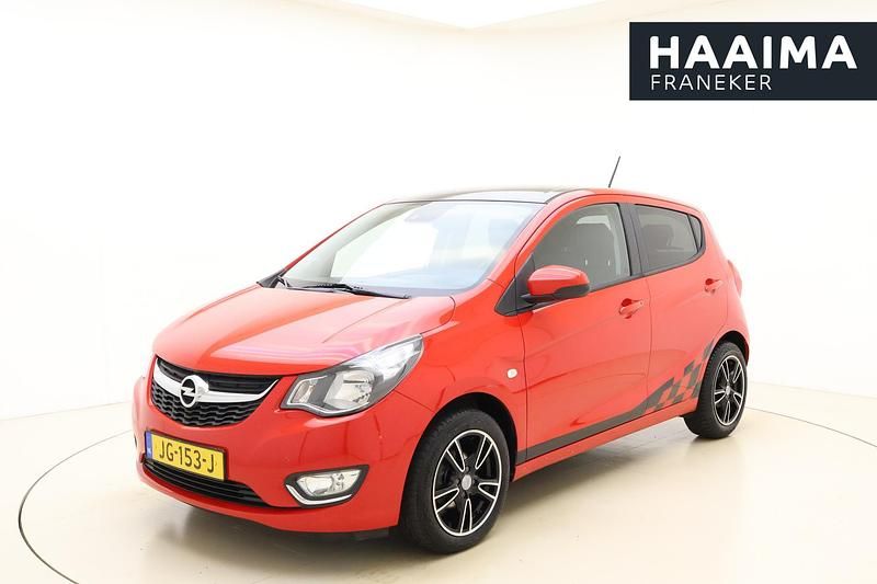 Rood Occasion 2016 Opel Karl Cosmo Hatchback | € 8.445 (Duur) - Afbeelding 1/4