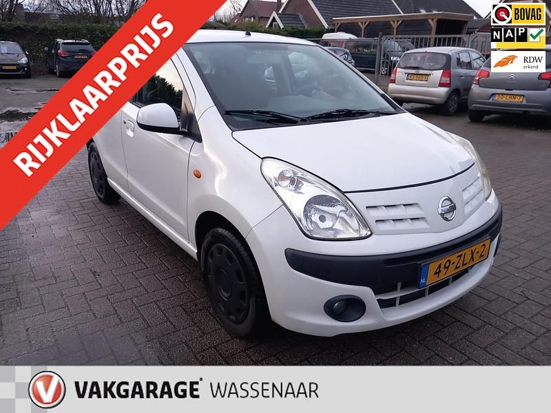 Wit Gebruikt 2012 Nissan Pixo Hatchback | € 1.595 (Eerlijke prijs) - Afbeelding 1/4