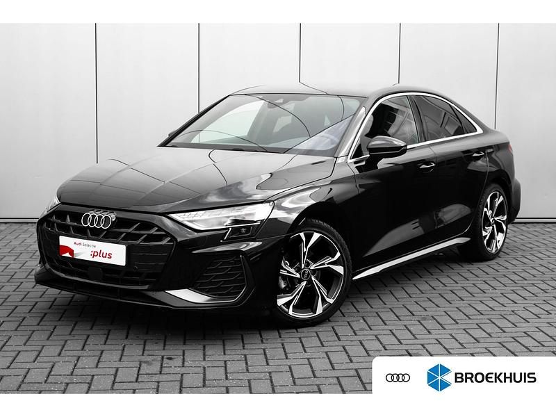 Zwart Gebruikt 2024 Audi A3 S-Line Sedan | € 34.945 (Duur) - Afbeelding 1/4