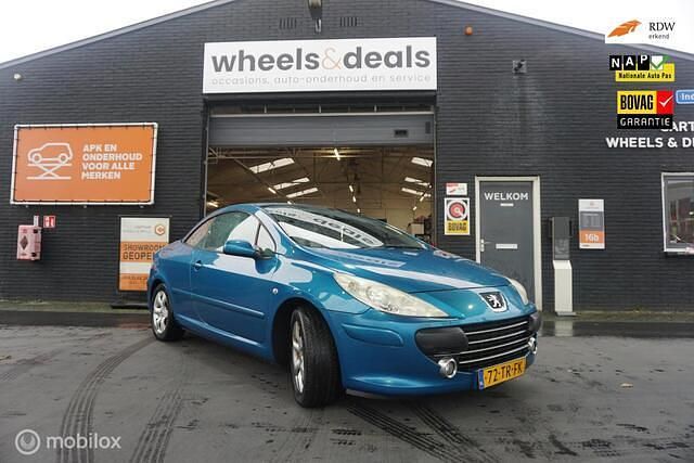 Occasion Peugeot 307 CC 109 PK (80 kW) 2007 Blauw Cabriolet