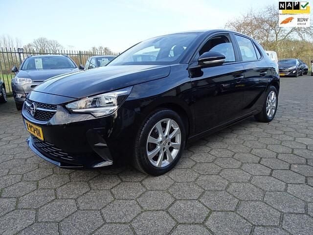 Zwart Gebruikt 2021 Opel Corsa Edition Hatchback | € 11.650 (Goede deal) - Afbeelding 1/4