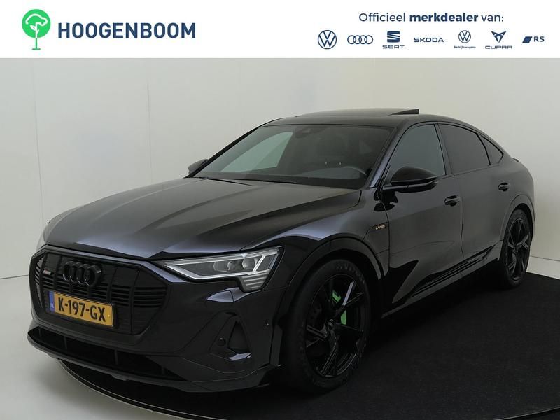Zwart Gebruikt 2020 Audi e-tron Sportback Basis SUV | € 32.950 (Iets duurder) - Afbeelding 1/4