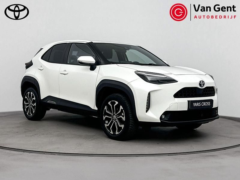 Wit Gebruikt 2021 Toyota Yaris Cross SUV | € 26.999 (Eerlijke prijs) - Afbeelding 1/4
