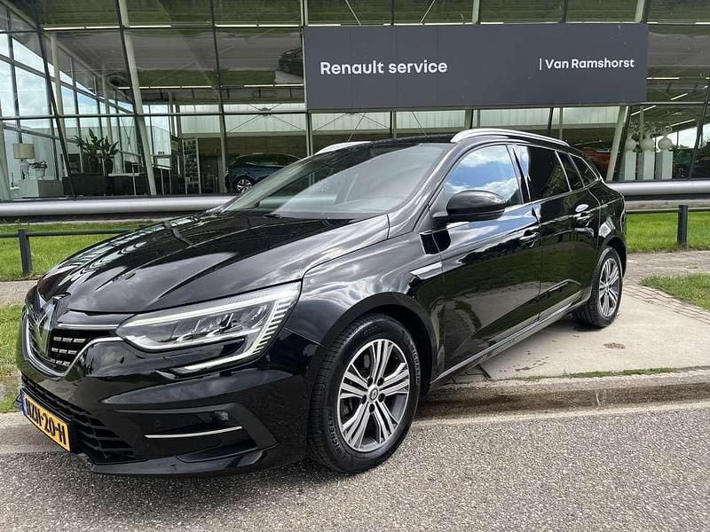 Zwart metallic Gebruikt 2022 Renault Megane E-Tech Intens Stationwagen | € 19.500 (Eerlijke prijs) - Afbeelding 1/4