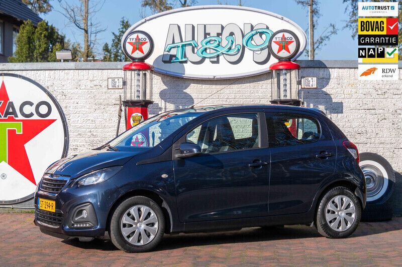 Blauw Gebruikt 2018 Peugeot 108 Active Hatchback | € 8.950 (Eerlijke prijs) - Afbeelding 1/4