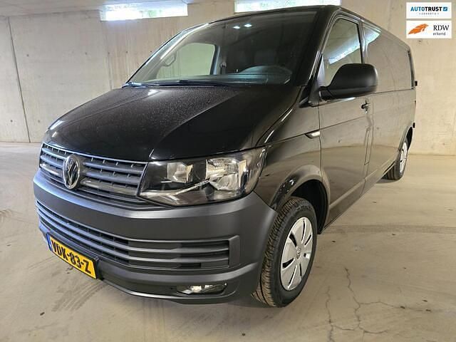 Zwart Occasion 2017 VW T6 Van | € 13.950 (Super prijs) - Afbeelding 1/4