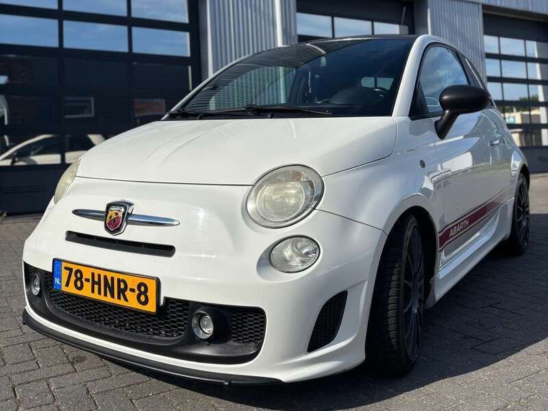 Wit Gebruikt 2009 Fiat 500 Abarth Abarth Hatchback | € 8.150 (Goede deal) - Afbeelding 1/4