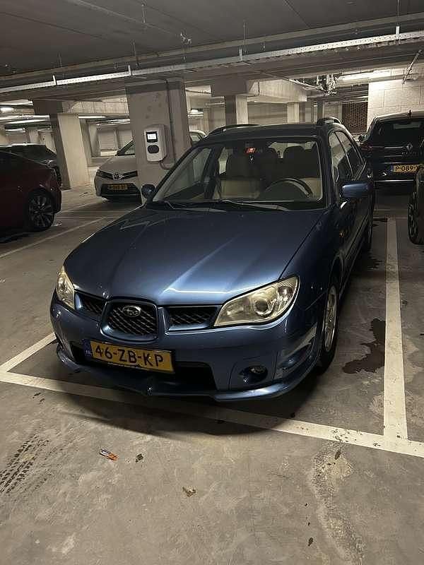 Blauw Gebruikt 2008 Subaru Impreza Comfort Stationwagen | € 2.500 (Eerlijke prijs) - Afbeelding 1/4