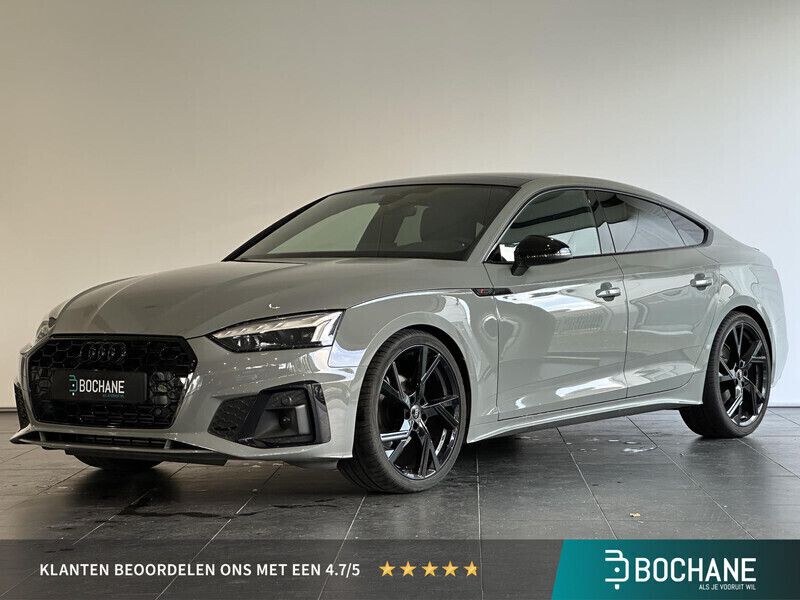 Grijs Gebruikt 2022 Audi A5 Sportback Competition Hatchback | € 40.245 (Duur) - Afbeelding 1/4