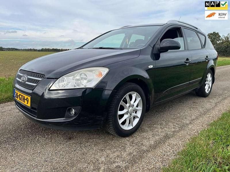 Zwart Gebruikt 2009 Kia Ceed Stationwagen | € 2.650 (Eerlijke prijs) - Afbeelding 1/4