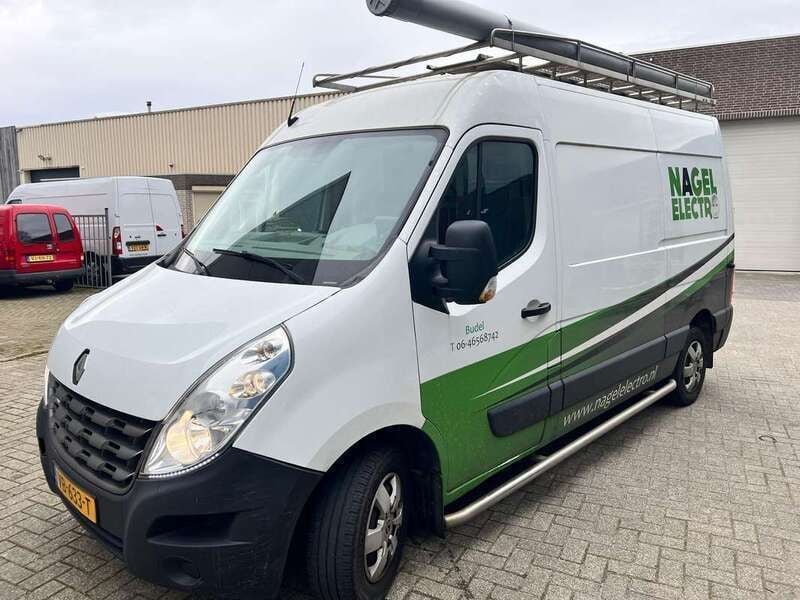 Wit Gebruikt 2013 Renault Master Van | € 9.995 (Iets duurder) - Afbeelding 1/4