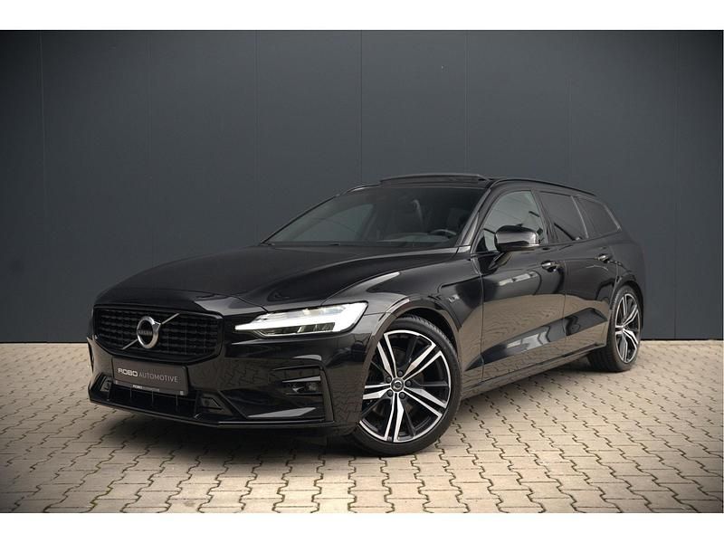 Zwart Gebruikt 2020 Volvo V60 R-Design Stationwagen | € 31.940 (Iets duurder) - Afbeelding 1/4