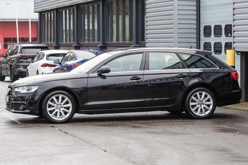 Occasion Audi A6 Comfort 204 PK (150 kW) 2012 Zwart (metallic) Stationwagen