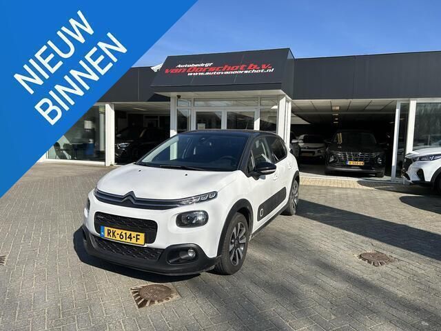 Wit Gebruikt 2017 Citroën C3 PureTech Hatchback | € 8.950 (Eerlijke prijs) - Afbeelding 1/4