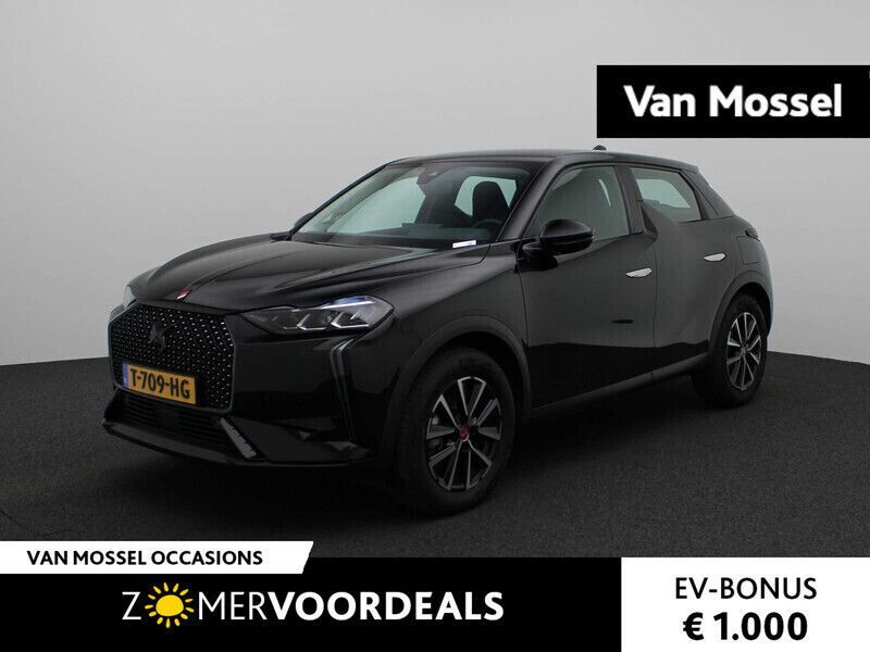 Zwart Gebruikt 2023 DS Automobiles DS3 Crossback E-Tense Performance SUV | € 26.940 (Eerlijke prijs) - Afbeelding 1/4