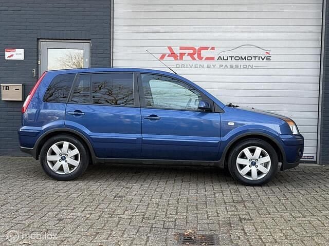 Occasion Ford Fusion Futura 80 PK (58 kW) 2009 Blauw Hatchback