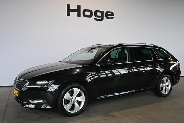 Occasion Skoda Superb Business Line 150 PK (110 kW) 2018 Zwart Stationwagen