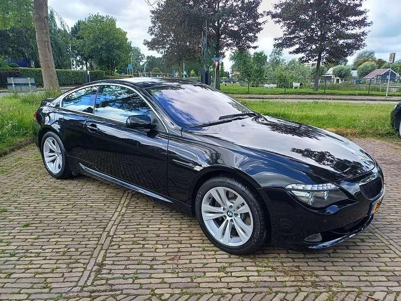 Zwart Occasion 2007 BMW 630 Coupé | € 14.950 (Eerlijke prijs) - Afbeelding 1/4