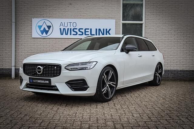 Occasion Volvo V90 R-Design 190 PK (139 kW) 2019 Wit Stationwagen