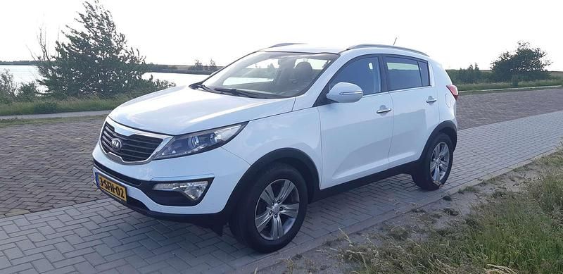 Wit Gebruikt 2013 Kia Sportage SUV | € 9.500 - Afbeelding 1/4