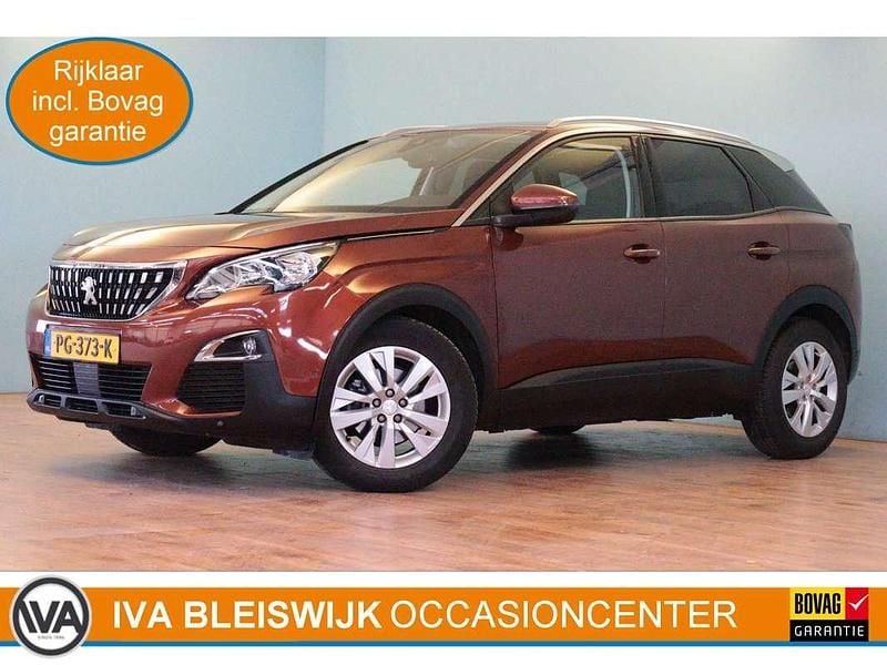 Bruin Occasion 2017 Peugeot 3008 Active SUV | € 12.899 (Goede deal) - Afbeelding 1/3
