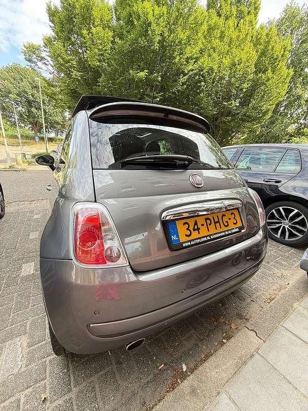 Grijs Gebruikt 2011 Fiat 500 Sport Hatchback | € 5.500 (Eerlijke prijs) - Afbeelding 1/4