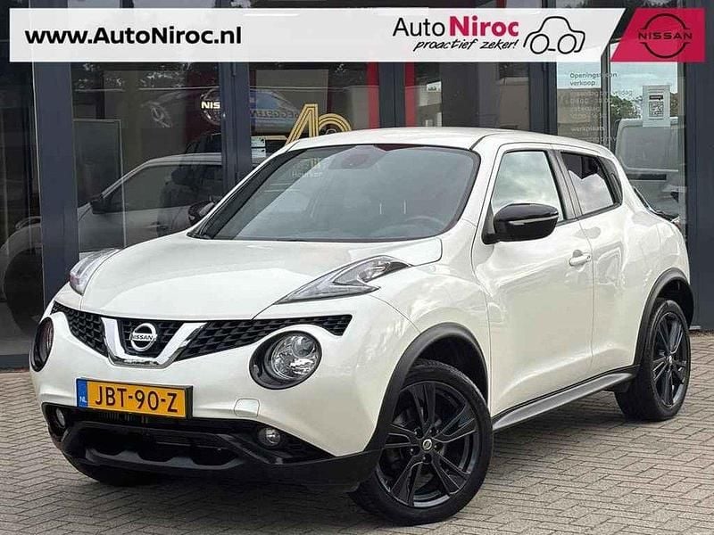 Pearl white Gebruikt 2018 Nissan Juke N-Connecta SUV | € 15.240 (Iets duurder) - Afbeelding 1/4